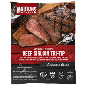Beef Sirloin Tri-Tip Packaging
