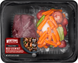 Beef Stew Meal Kit Packaging